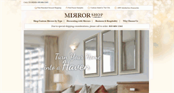 Desktop Screenshot of mirrorshop.com